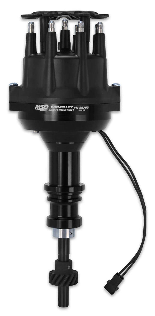 MSD Pro-Billet Distributor - Black MSD85793 - Prolink Performance