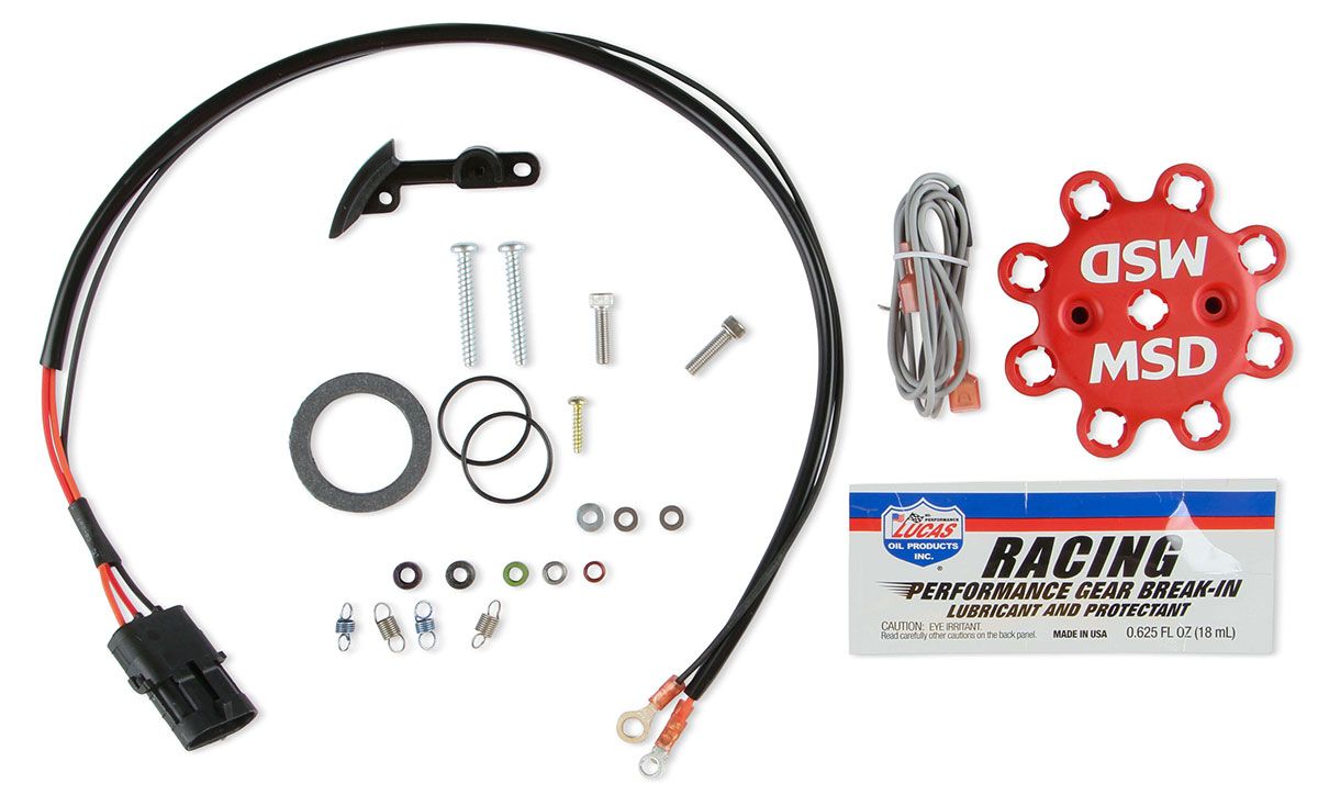 MSD MSD Pro-Billet Ready-To-Run Distributor with Vacuum Advance MSD85891 - Prolink Performance