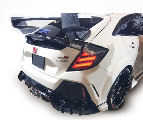 MUGEN Style Smoke LED Tail lights For 2016-2021 Honda Civic FK7 TYPE R FK8 taillights