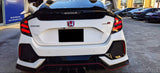 MUGEN Style Smoke LED Tail lights For 2016-2021 Honda Civic FK7 TYPE R FK8 taillights