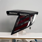 MUGEN Style Smoke LED Tail lights For 2016-2021 Honda Civic FK7 TYPE R FK8 taillights
