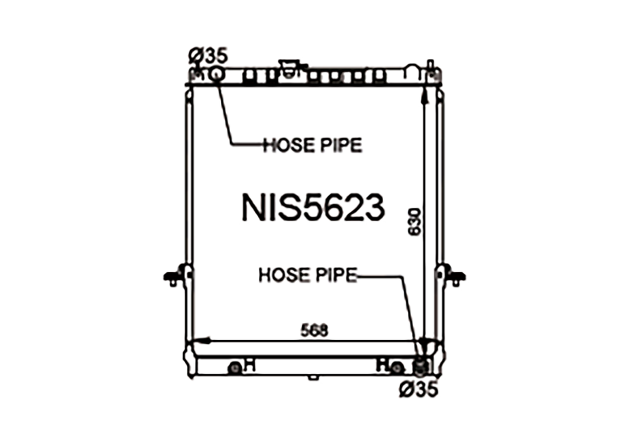 Nissan Patrol / Safari GU Y61 4.8L Petrol 2002-2016 [No Bleed Pipe]