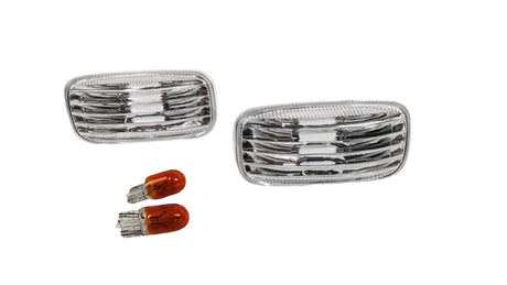 Clear Side Indicator blinker fender light for 99-02 Nissan Silvia S15 200SX Spec R