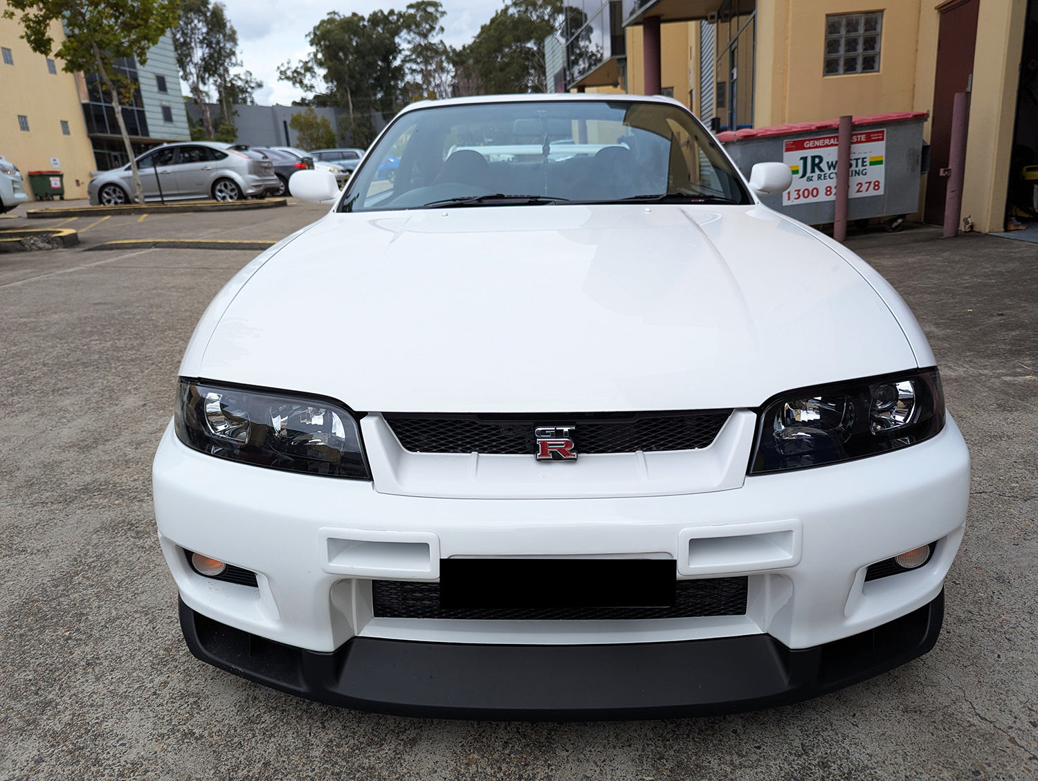 JDM Black OE Projector Headlights for Nissan Skyline R33 GTR GTS25
