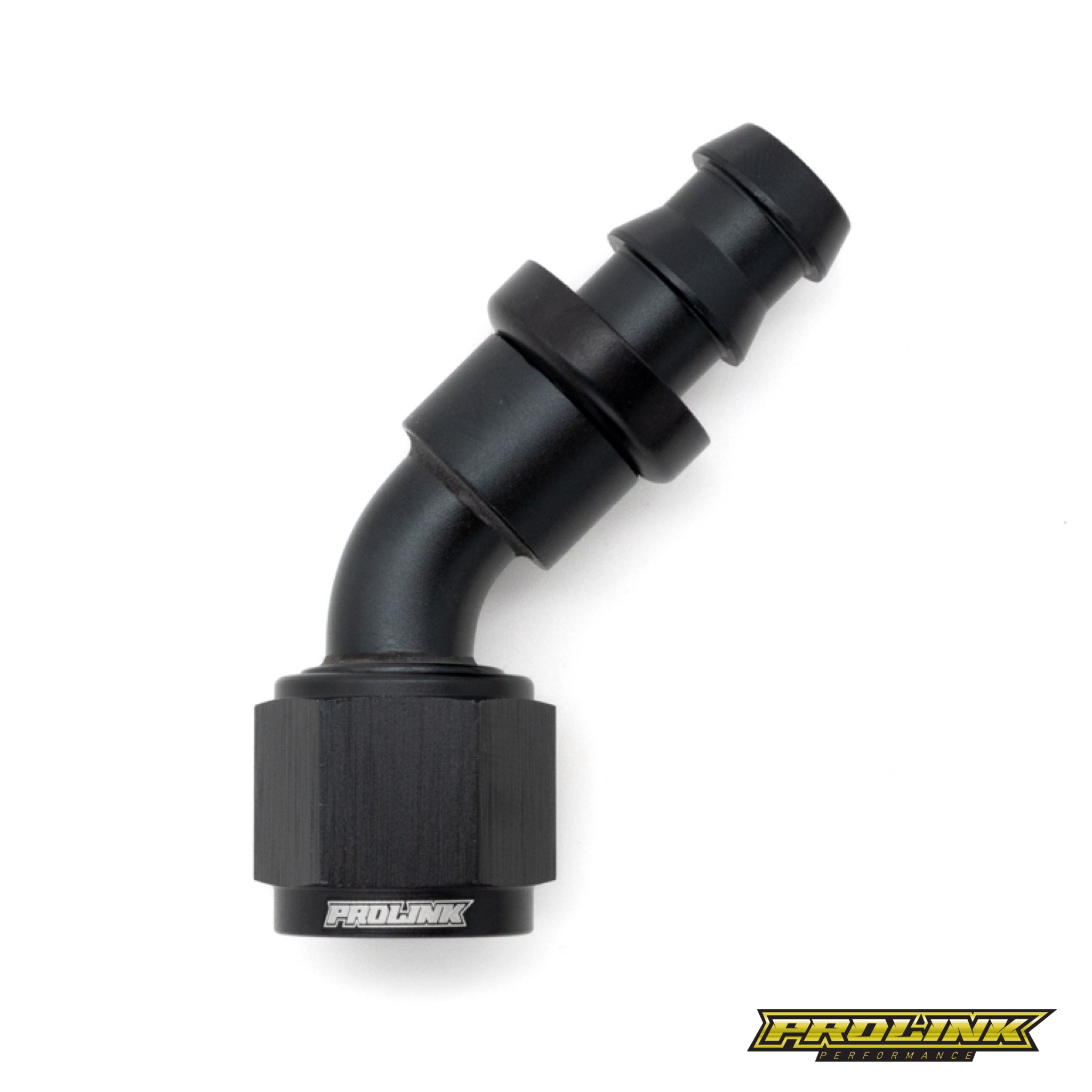 PROLINK 400 Series 45 Degree Push Lock Hose Ends - Prolink Performance