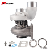 PULSAR Billet 363D 366D 369D DUAL CERAMIC BALL BEARING Turbo with 90° Elbow Outlet Compressor