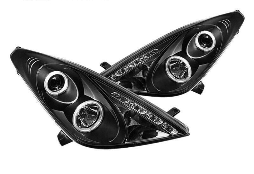 BlackEdition Projector Headlights HALO RINGS suitable for Toyota Celica 99-06 - Prolink Performance