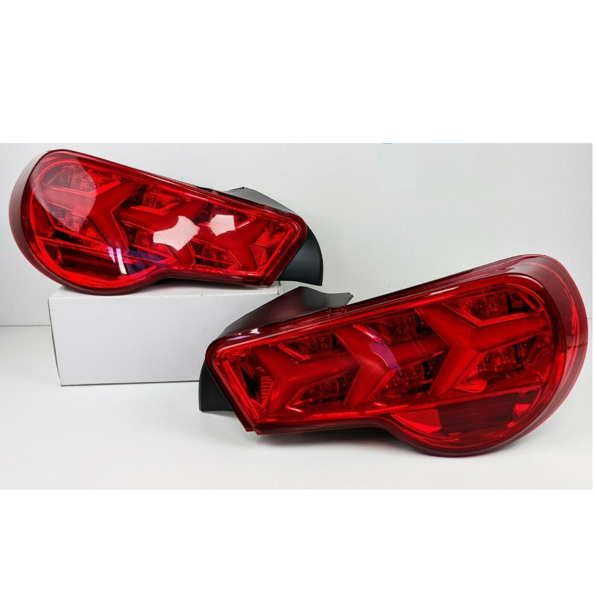 Spec-D Red Edition Full LED Tail lights SQ Indicator to suit Toyota GT86 / BRZ - Prolink Performance