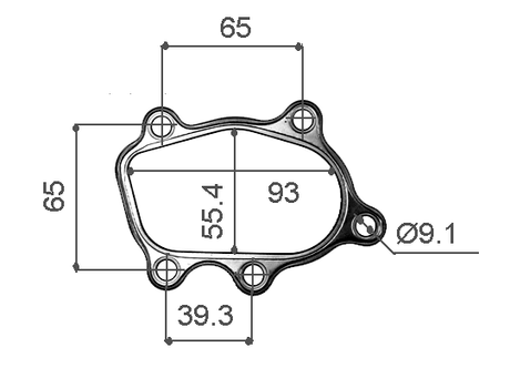CA18DET / SR20DET S13 Turbo Outlet Gasket MLSR (Multi Layer) - Prolink Performance