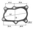 RB20/25 Turbo Outlet Gasket MLSR (Multi Layer) - Prolink Performance