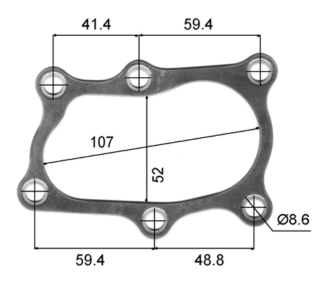 RB20/25 Turbo Outlet Gasket MLSR (Multi Layer) - Prolink Performance
