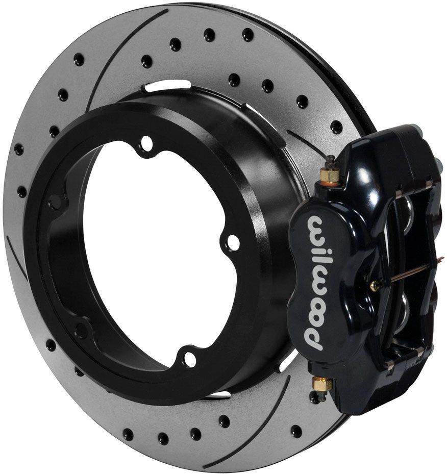 Wilwood Forged Dynapro Rear Dust Boot Brake Kit - 4-Piston 12.19