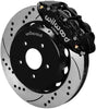 Wilwood Forged Narrow Superlite 6R Big Brake Front Brake Kit (Hat) - Black WB140-9296-D - Prolink Performance