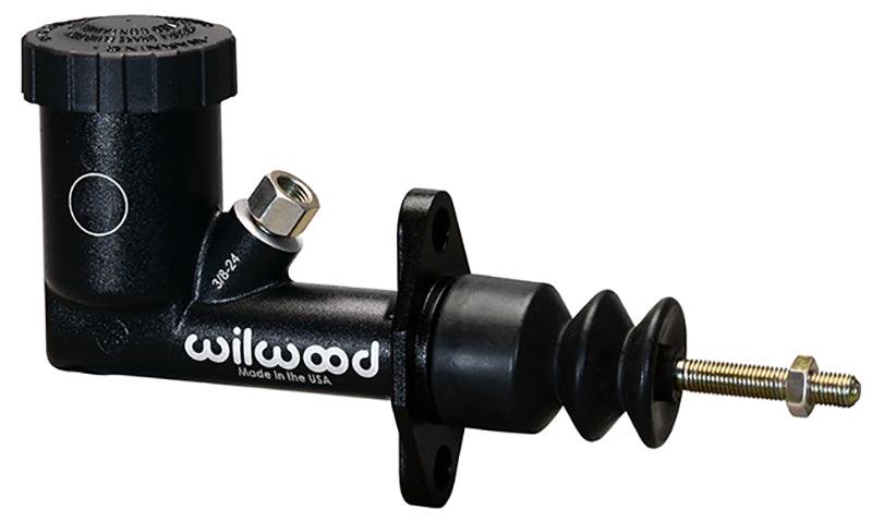 Wilwood GS Compact Integral Master Cylinder 5/8" Bore, Aluminium Black E-Coat Finish - Prolink Performance