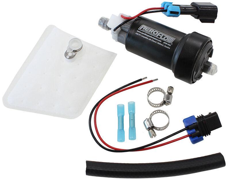 AEROFLOW 450lph E85 HI FLOW FUEL PUMP UNIVERSAL IN TANK WALBRO 460 - AF49-1042 - Prolink Performance