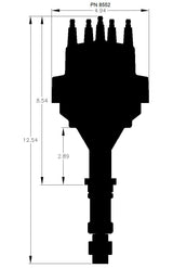 MSD Pro-Billet Ready-To-Run Distributor MSD8552 - Prolink Performance