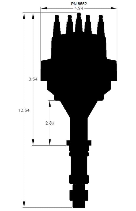 MSD Pro-Billet Ready-To-Run Distributor MSD8552 - Prolink Performance