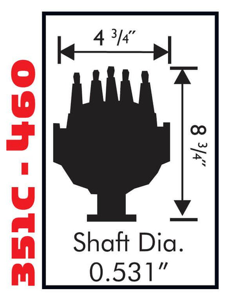 MSD Pro-Billet Distributor MSD8577 - Prolink Performance