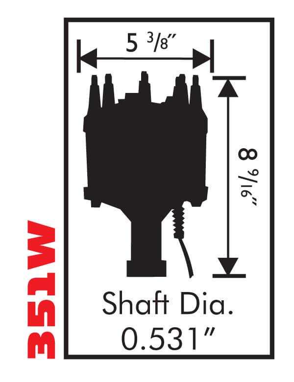 MSD Billet Distributor MSD85805 - Prolink Performance