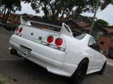 Clear Red LED Tail Lights for 95-98 Nissan Skyline R33 GTR GTST RB26 taillights