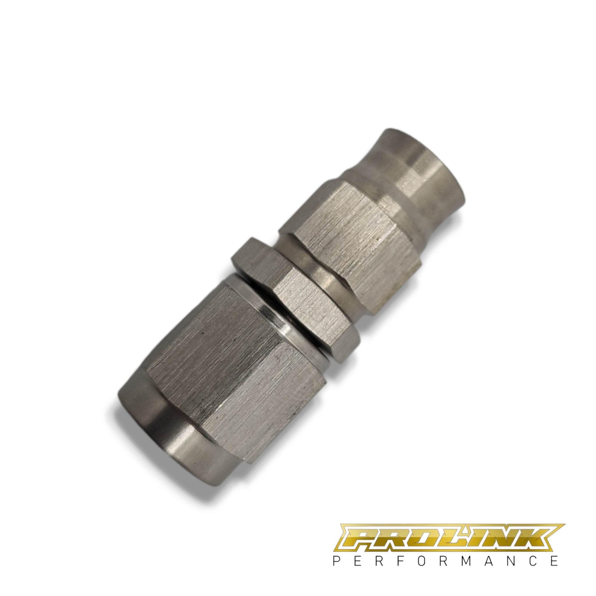 PROLINK PTFE Straight Stainless Steel Hose End - Prolink Performance