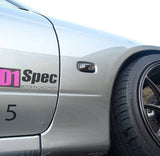 Smoke Black Side Indicator blinker fender light for 99-02 Nissan Silvia S15 200SX Spec R