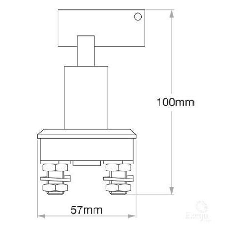 ACX3409 - OEX Battery Master / Isolation Switch On/Off SPST