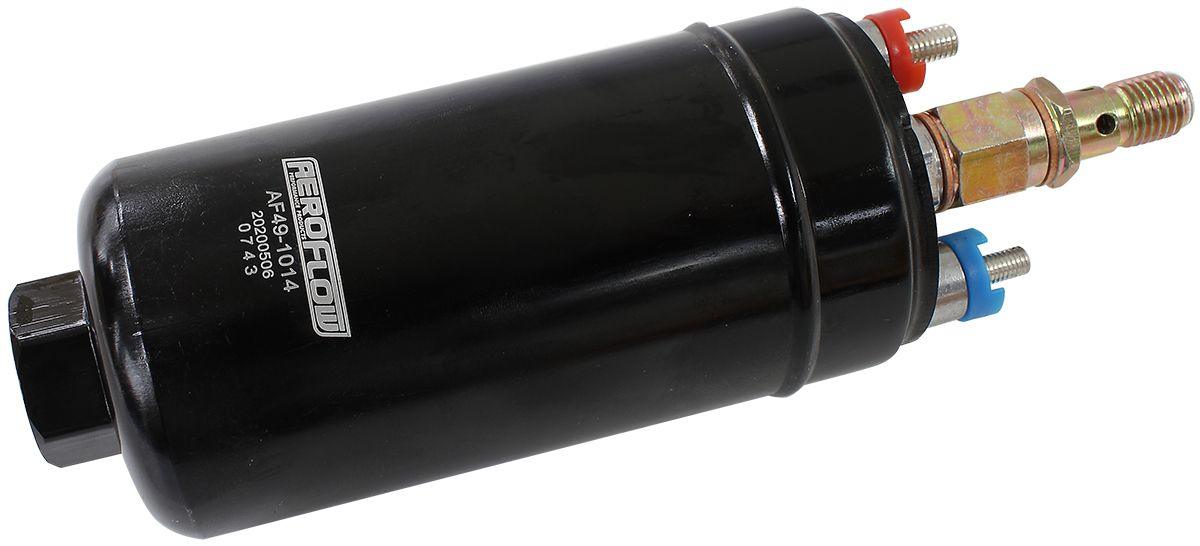 Aeroflow EFI Electric In-tank/External Fuel Pump 675 HP M18 x 1.5mm Inlet, M12 x 1.5mm Outlet AF49-1014 - Prolink Performance