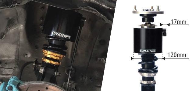AIR CUP SYSTEMS - FRONT KIT - TSD X STANCE PARTS - Prolink Performance