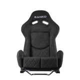 GANKO JP - RECLINABLE SEAT - GLITTER SILVER - Prolink Performance
