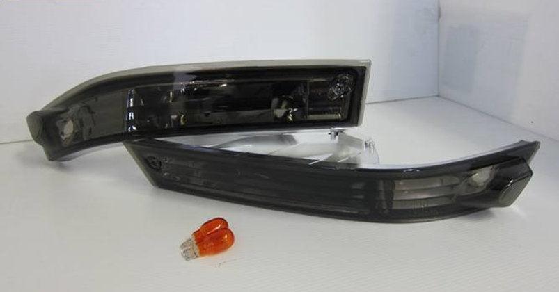 SILVIA S14 200SX BLACK Front Bumper Lights 96-98 - Prolink Performance