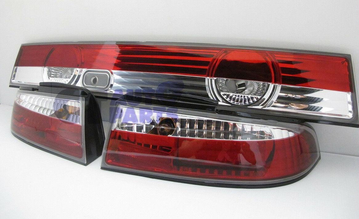 NISSAN SILVIA S14 200SX Euro Clear Red Tail-lights Whole Set - Prolink Performance