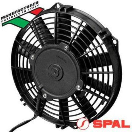 SPAL Thermo Pusher Fan - 10" Straight 12V - 647 CFM - 6.4Amps - Prolink Performance