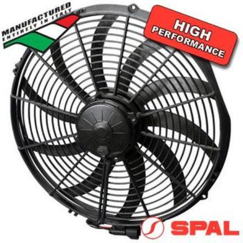 SPAL High-Performance Racing Puller Fan - 16" Skew 12V - 2256 CFM - 25Amps - Prolink Performance