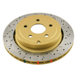 Ford Ranger PX1, PX2, PX3 Front Brake Rotor - DBA 4000 Cross Drilled & Slotted DBA42132XS - Prolink Performance