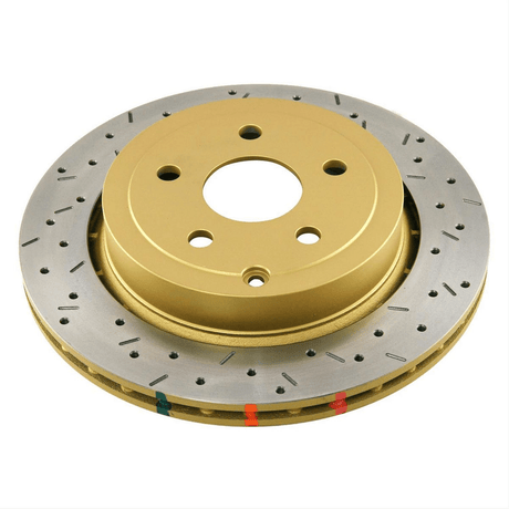 Toyota Landcruiser 80 Series Rear Brake Rotor - DBA 4000 Cross Drilled & Slotted DBA4786XS - Prolink Performance