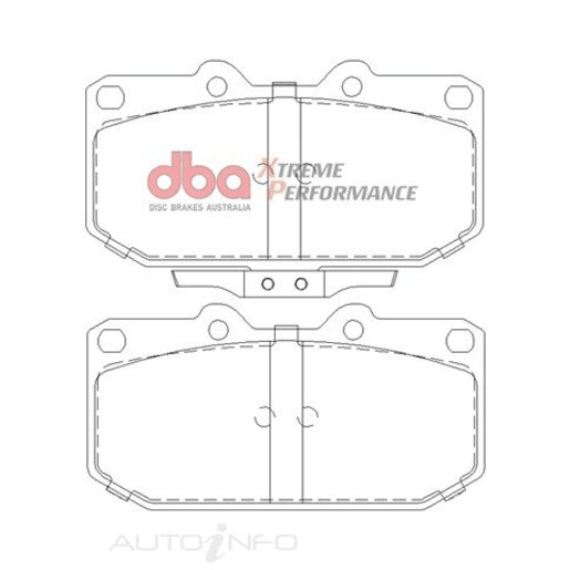 Nissan Skyline/Silvia Front Brake Pads - DBA Xtreme Performance DB1170Prolink Performance