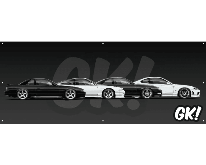 Gktech S-Chassis Garage Banner (Nobori) - Prolink Performance