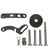 Yelsha D, V2 Alternator Bracket Only, Suits RB20, RB25, RB26, 140A@3000RPM (BLACK) - Prolink Performance