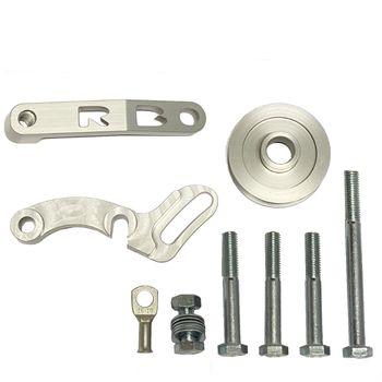 Yelsha D, V2 Alternator Bracket Only, Suits RB20, RB25, RB26, 140A@3000RPM (SILVER) - Prolink Performance